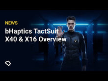 Load and play video in Gallery viewer, bHaptics TactSuit X40 Virtual Reality Haptic Vest