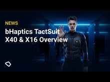 Load and play video in Gallery viewer, bHaptics TactSuit X16 Virtual Reality Haptic Vest
